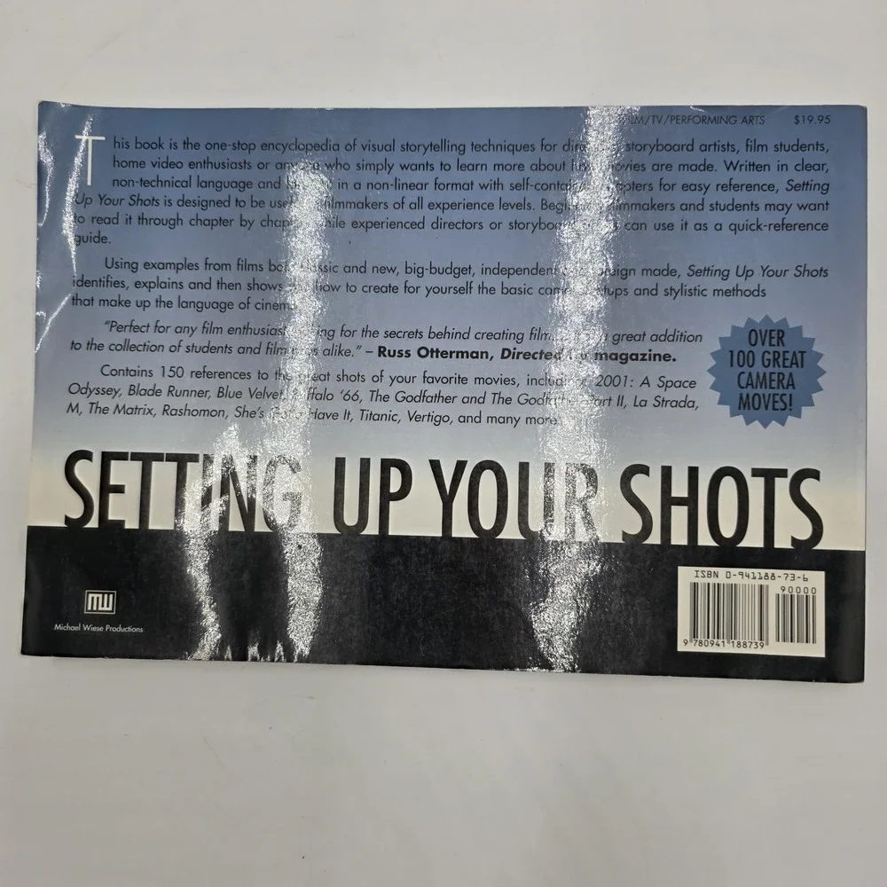 Setting Up Your Shots: Great Camera Moves - Paperback, by Vineyard Jeremy - Good